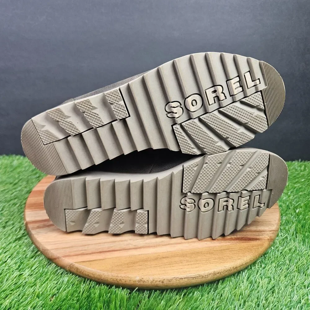 Sorel Harlow NL3339-245 Brown Leather Ankle Hiking Boots Size Womens 8 Lace Up - Picture 12 of 13